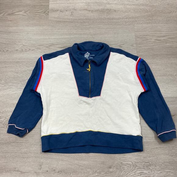 Pilcro & the Letterpress 1/4 Zip Sweater Women's Medium - Picture 1 of 10